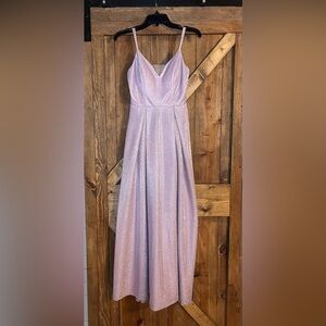 City Triangles Light purple Women’s glitter prom dresss